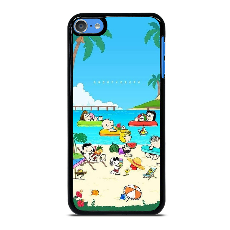 SNOOPY THE PEANUTS BEACH iPod Touch 7 Case