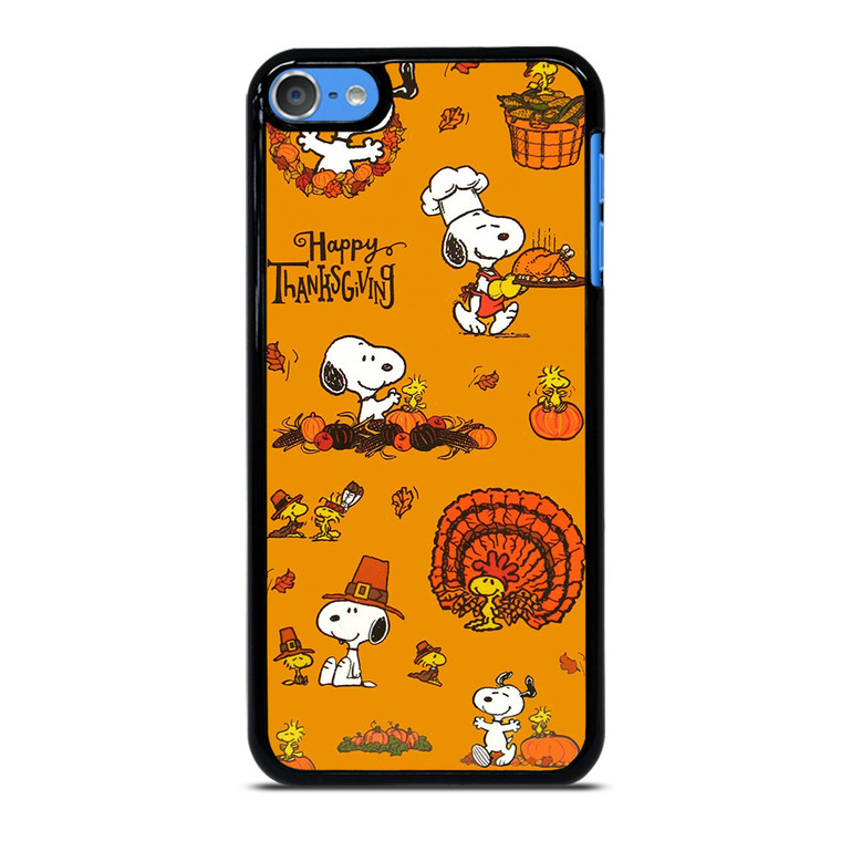 SNOOPY THE PEANUTS HAPPY THANKSGIVING iPod Touch 7 Case