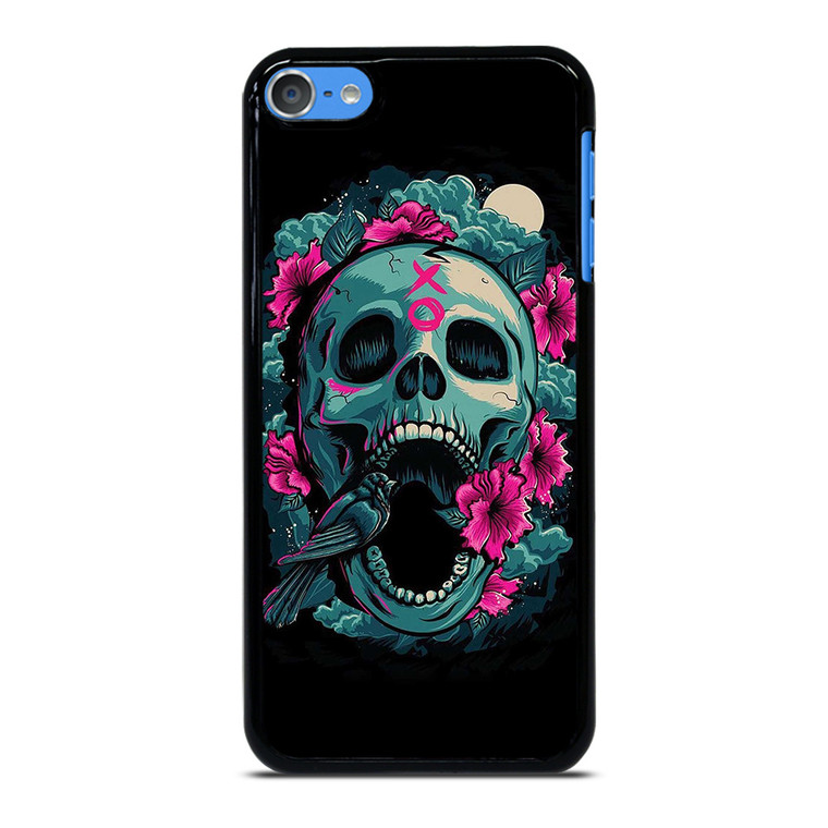 SUGAR SKULL FLOWERS TATTOO iPod Touch 7 Case