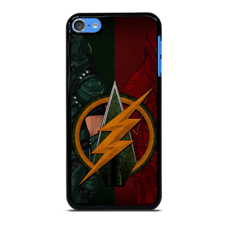 THE FLASH GREEN ARROW LOGO DC iPod Touch 7 Case