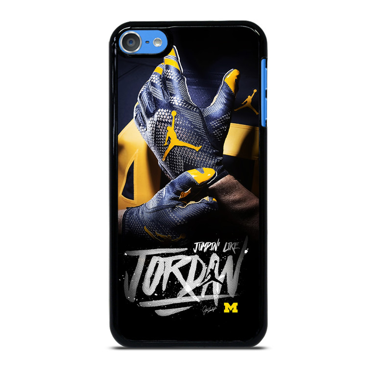 UNIVERSITY OF MICHIGAN AIR JORDAN iPod Touch 7 Case