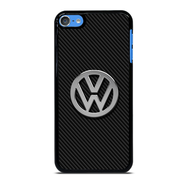 VW VOLKSWAGEN LOGO CARBON iPod Touch 7 Case