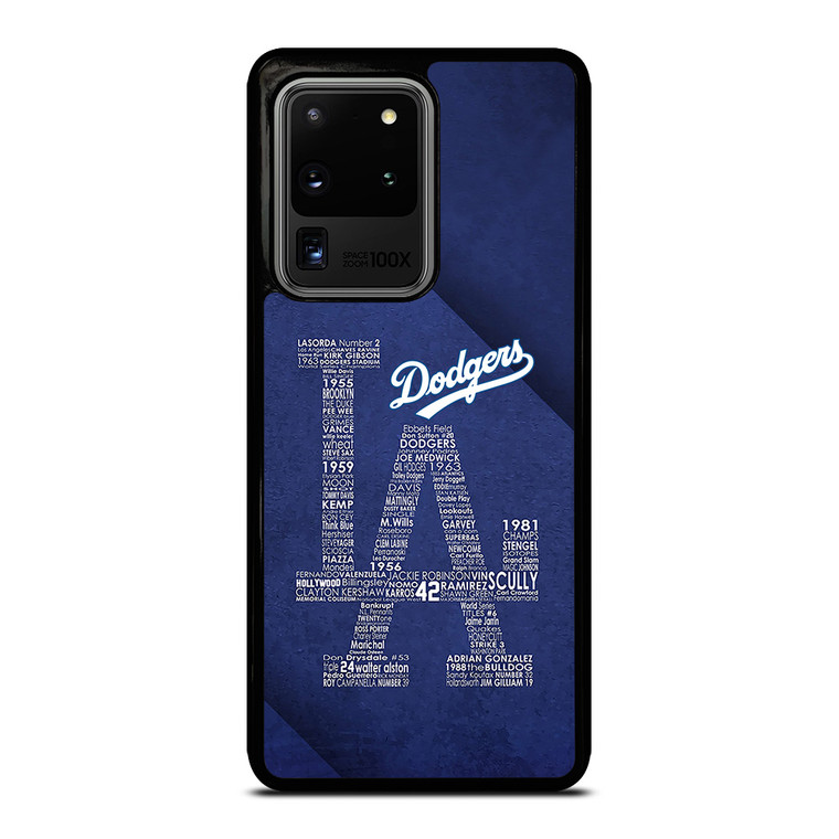 LA DODGERS BASEBALL TEAM LOS ANGELES Samsung Galaxy Note 20 Ultra Case