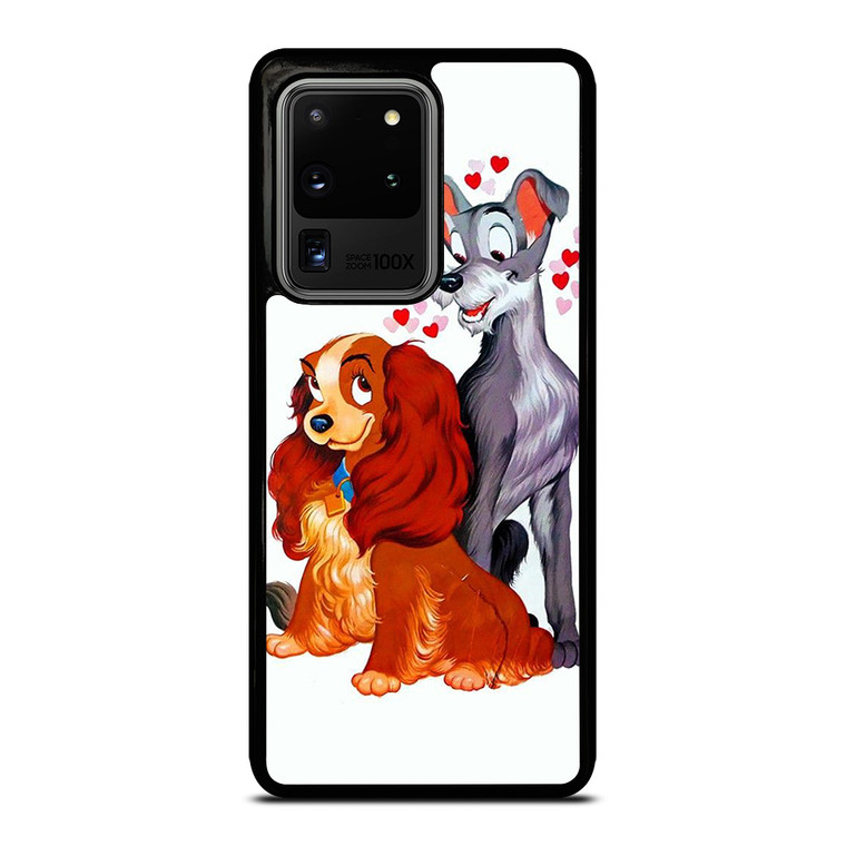 LADY AND THE TRAMP DISNEY CARTOON PAINTING Samsung Galaxy Note 20 Ultra Case