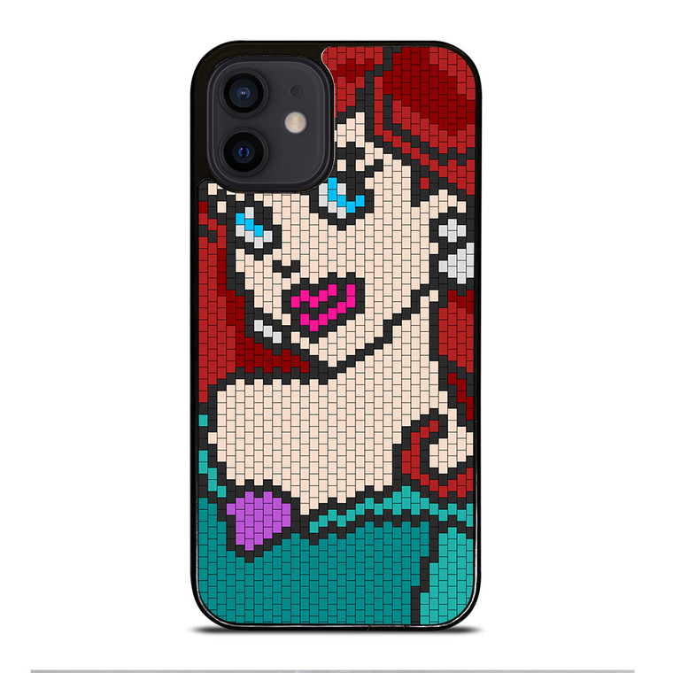 ARIEL LITTLE MERMAID DISNEY MOZAIC iPhone 12 Mini Case ARIEL LITTLE MERMAID DISNEY MOZAIC iPhone 12 Mini Case