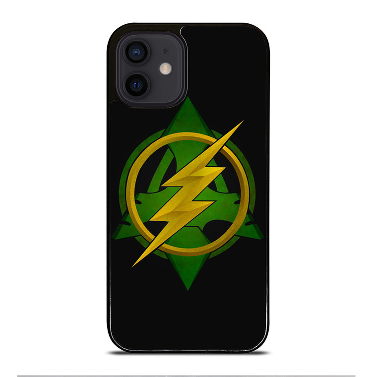ARROW VS THE FLASH LOGO iPhone 12 Mini Case ARROW VS THE FLASH LOGO iPhone 12 Mini Case