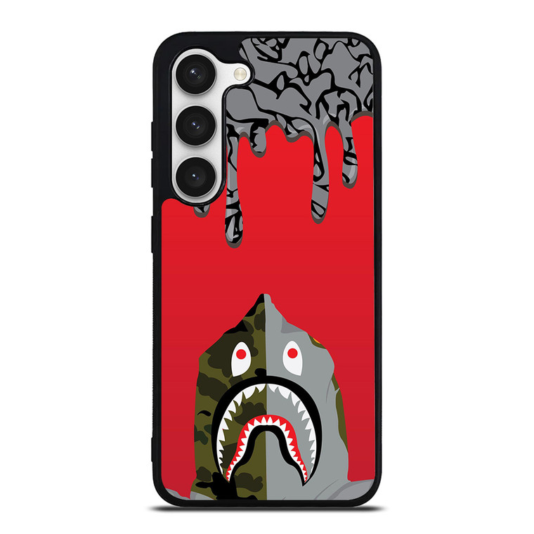 BAPE CAMO MELTED ARTWORK Samsung Galaxy S23 Case