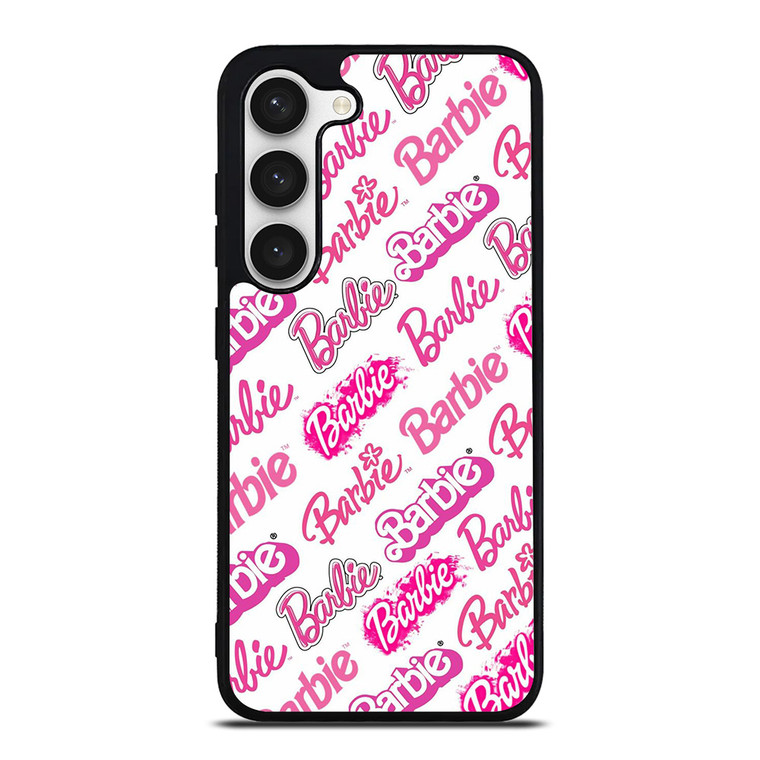 BARBIE TYPOGRAPHY PATTERN Samsung Galaxy S23 Case