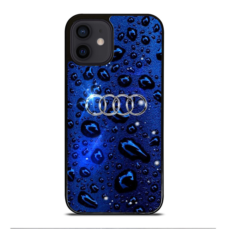 AUDI BLUE LOGO iPhone 12 Mini Case AUDI BLUE LOGO iPhone 12 Mini Case