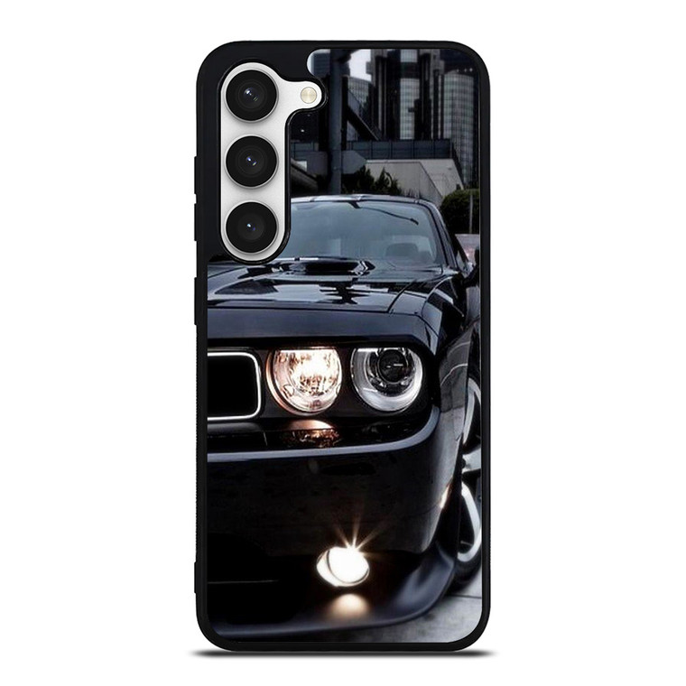 BLACK DODGE CHALLENGER Samsung Galaxy S23 Case