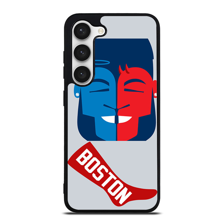 BOSTON RED SOX AND ORTIZ FACE Samsung Galaxy S23 Case