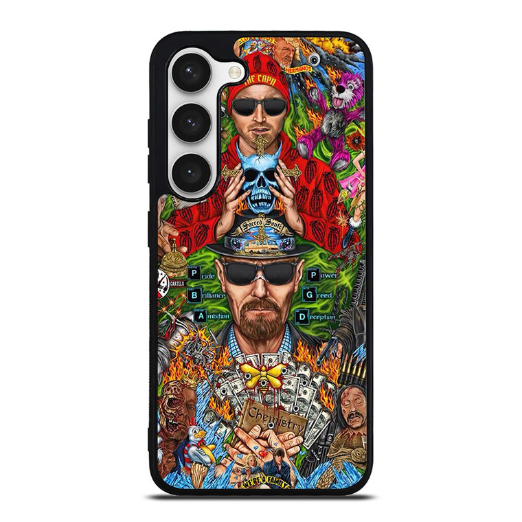 BREAKING BAD MONTAGE Samsung Galaxy S23 Case
