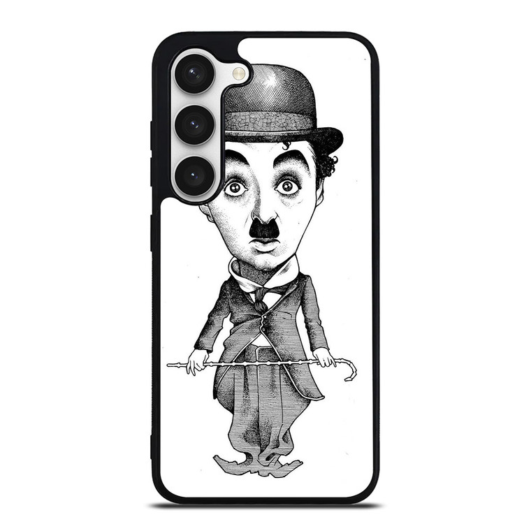 CHARLIE CHAPLIN CARTOON Samsung Galaxy S23 Case