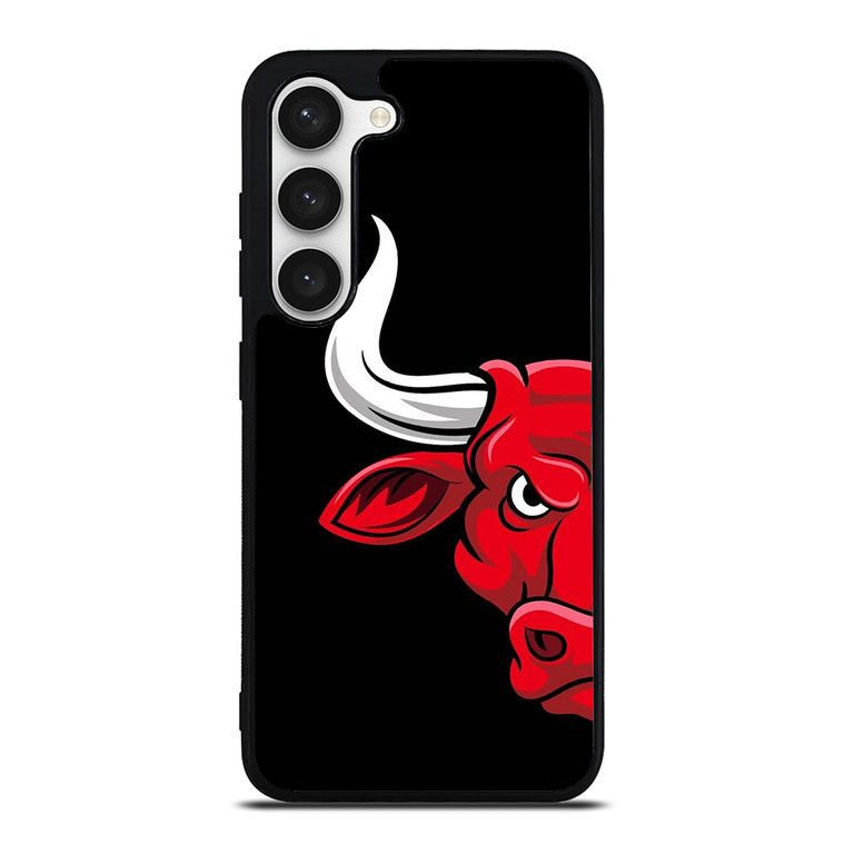 CHICAGO BULLS FACE LOGO Samsung Galaxy S23 Case