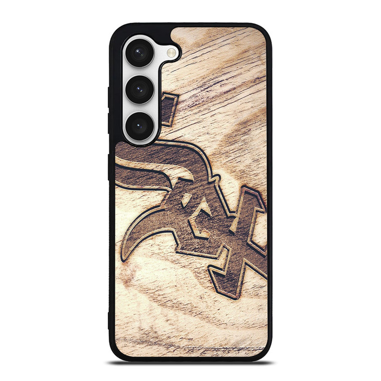 CHICAGO WHITE SOX WOODEN LOGO Samsung Galaxy S23 Case