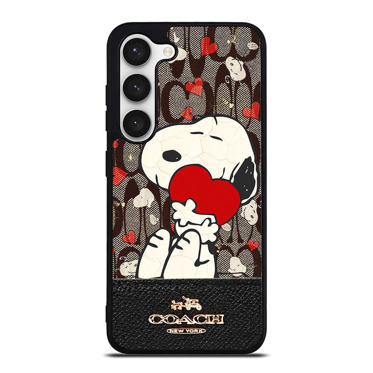 COACH NEW YORK SNOOPY Samsung Galaxy S23 Case