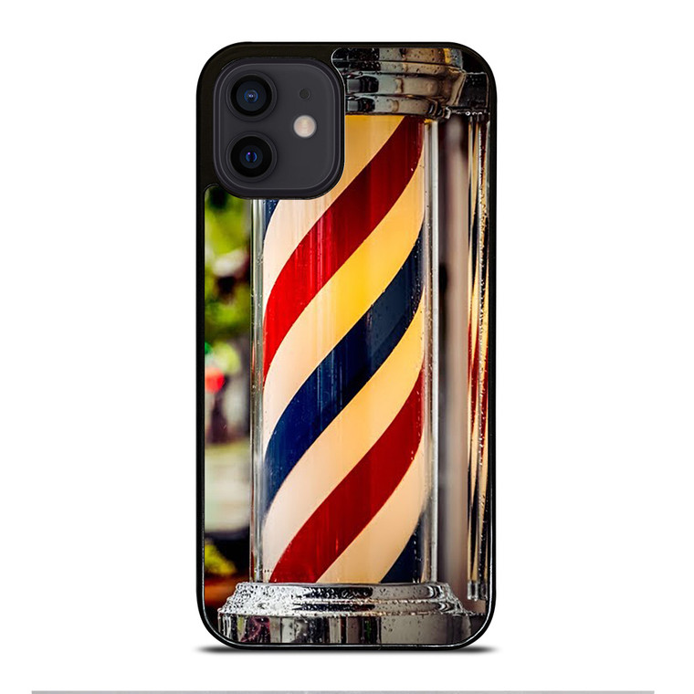 BARBER POLE HAIR CUT iPhone 12 Mini Case
