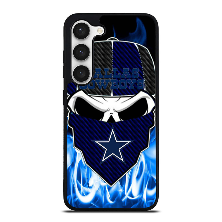 DALLAS COWBOYS SKULL BANDANA Samsung Galaxy S23 Case