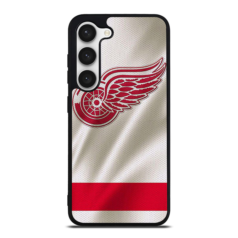 DETROIT RED WINGS HOCKEY TEAM JERSEY LOGO Samsung Galaxy S23 Case