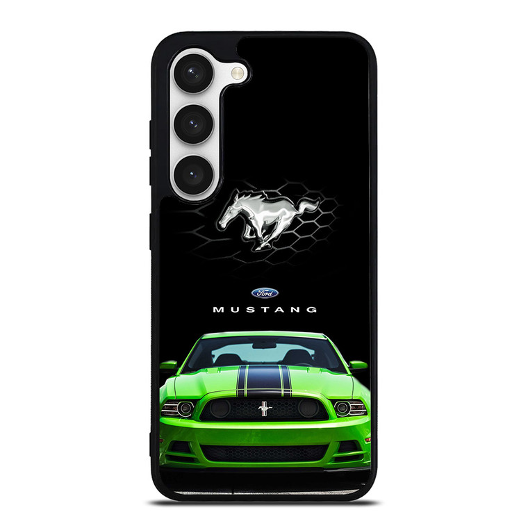 FORD MUSTANG CAR GREEN Samsung Galaxy S23 Case