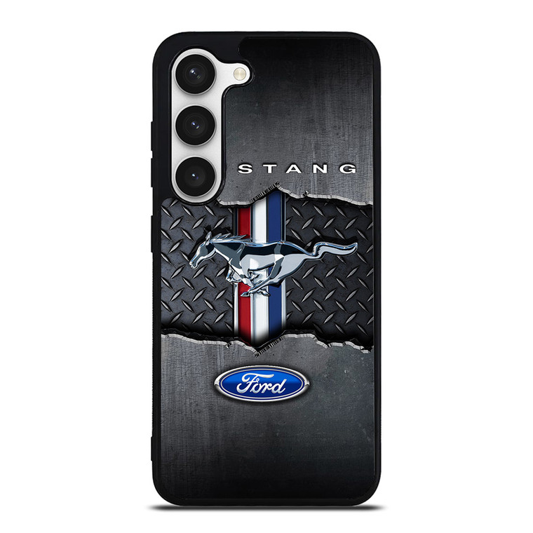 FORD MUSTANG METAL LOGO EMBLEM Samsung Galaxy S23 Case