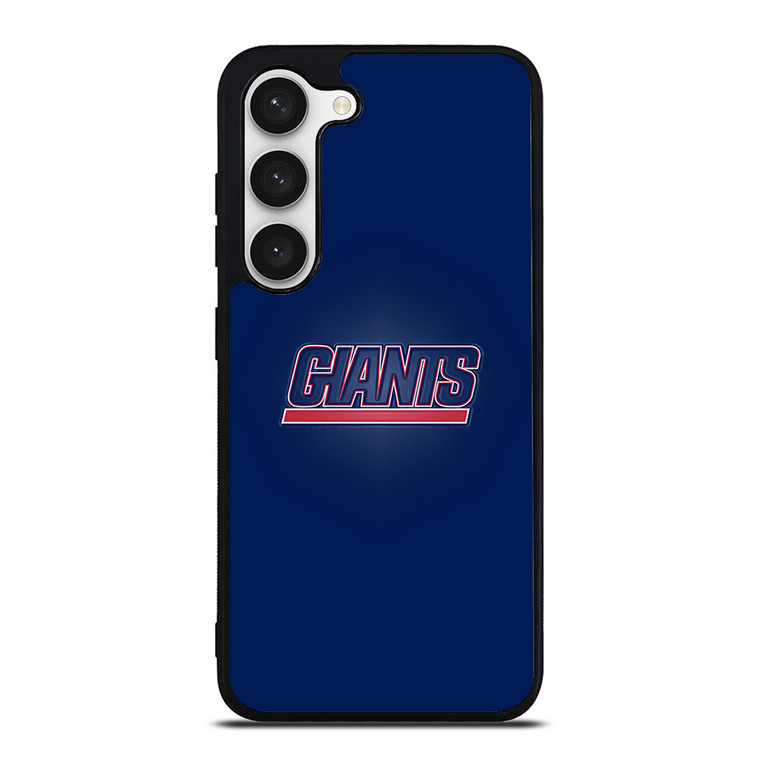GIANTS NEW YORK LOGO BLUE Samsung Galaxy S23 Case