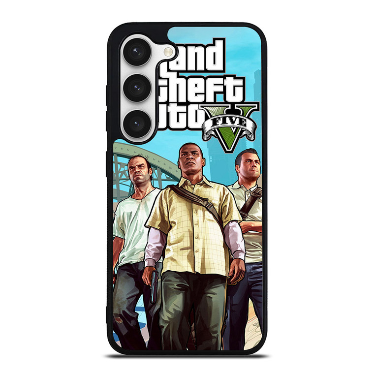 GRAND THEFT AUTO FIVE GTA GAME CHARACTER Samsung Galaxy S23 Case