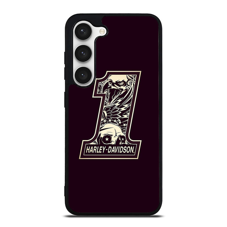 HARLEY DAVIDSON LOGO 1 SKULL LOGO Samsung Galaxy S23 Case