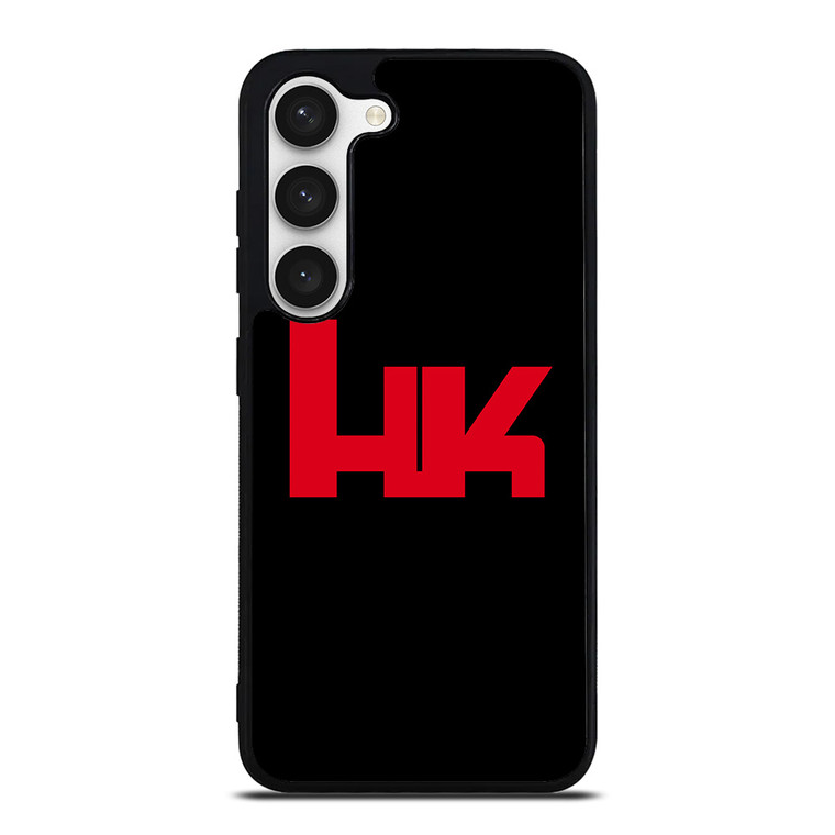 HECKLER AND KOCH Black Samsung Galaxy S23 Case