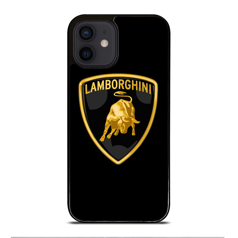 BLACK LAMBORGHINI iPhone 12 Mini Case