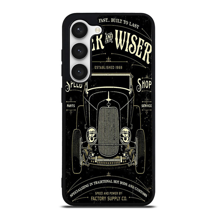 HOT RODS FACTORY VINTAGE RETRO CAR Samsung Galaxy S23 Case