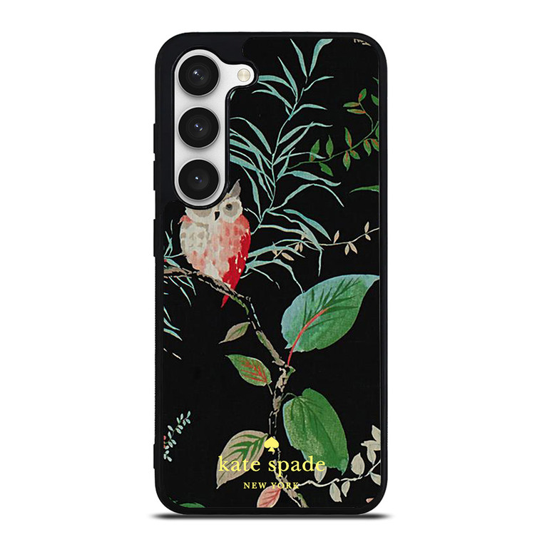 KATE SPADE OWLISH BLACK Samsung Galaxy S23 Case