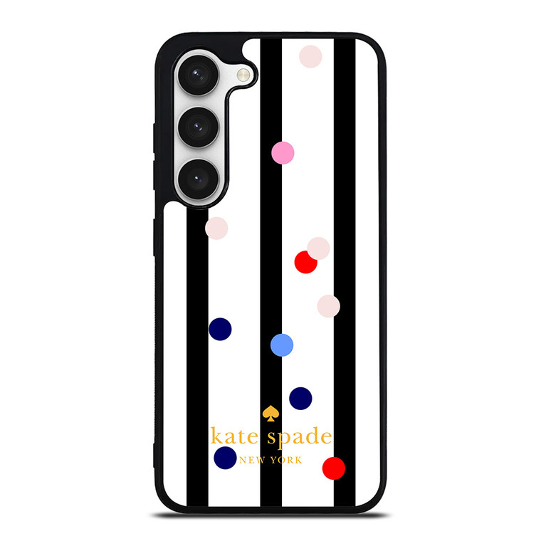 KATE SPADE STRIPE POLKADOTS Samsung Galaxy S23 Case
