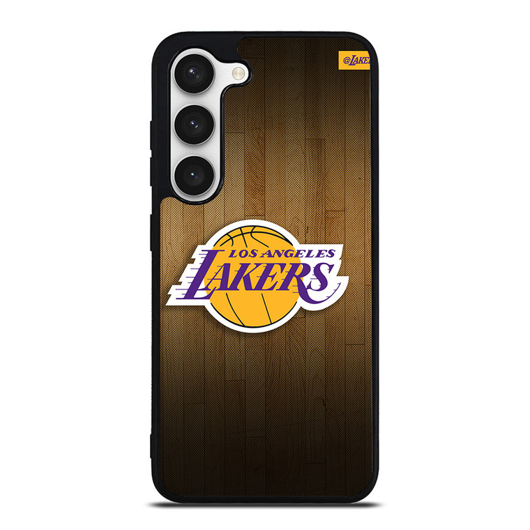 LA LAKERS BASKETBALL WOODEN Samsung Galaxy S23 Case