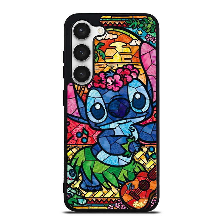 LILO & STITCH STAINED GLASS Samsung Galaxy S23 Case