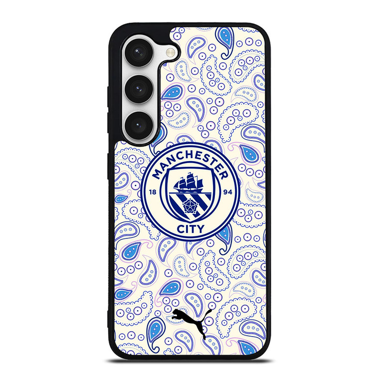 MANCHESTER CITY LOGO THIRD KIT Samsung Galaxy S23 Case