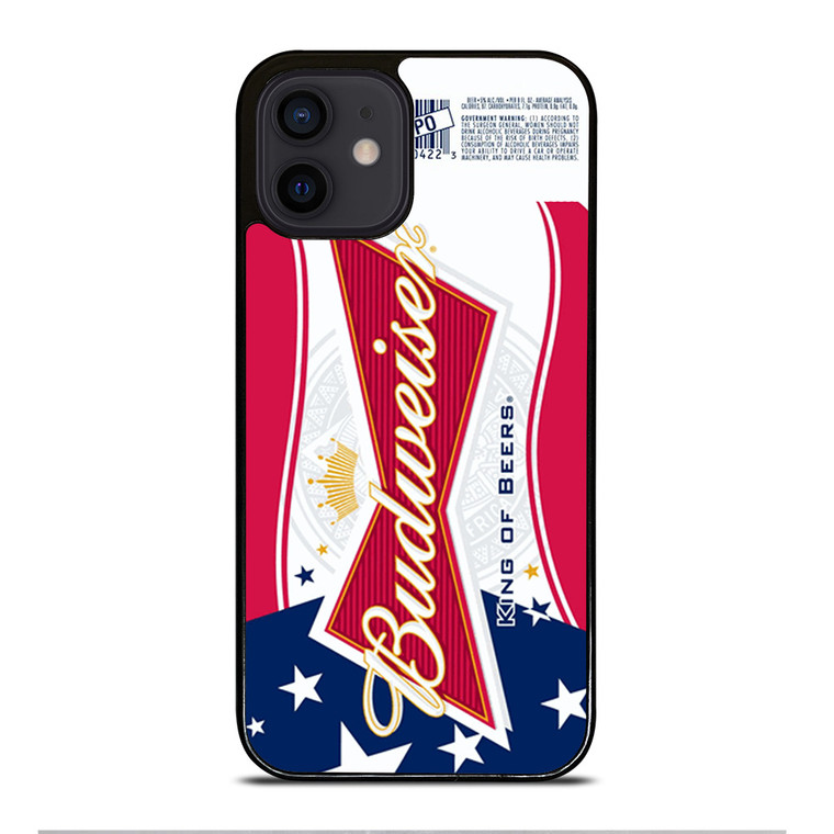 BUDWEISER AMERICAN FLAG LOGO iPhone 12 Mini Case