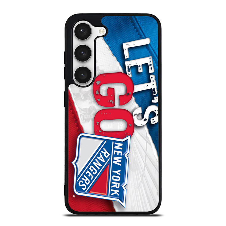 NEW YORK RANGERS LET'S GO Samsung Galaxy S23 Case