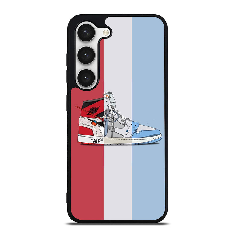 NIKE AIR JORDAN SHOES CARTOON Samsung Galaxy S23 Case