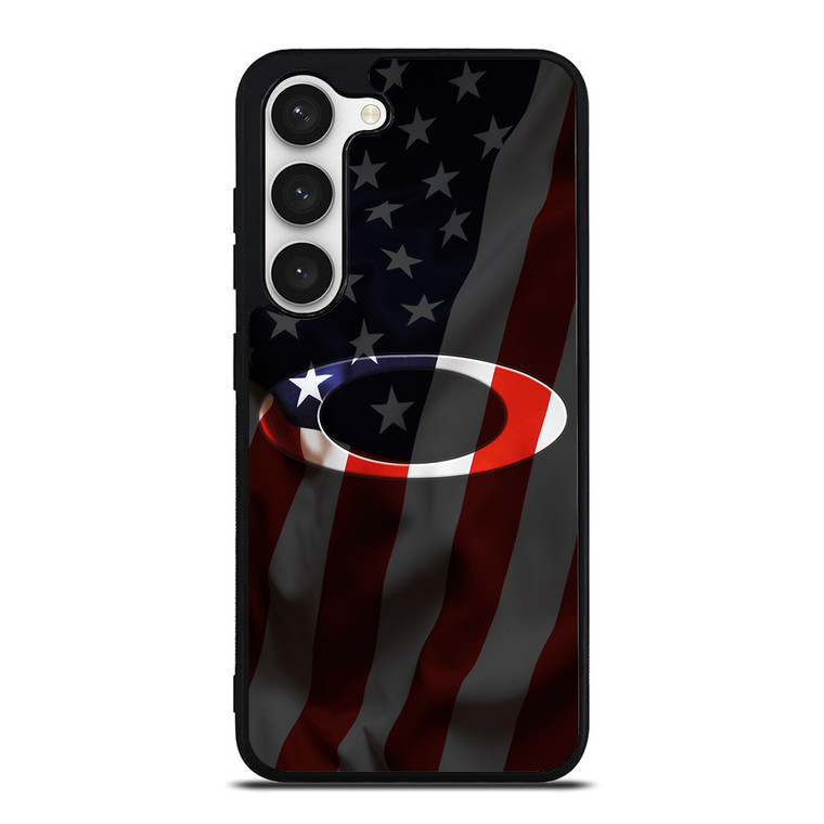 OAKLEY AMERICAN FLAG LOGO EMBOSS Samsung Galaxy S23 Case