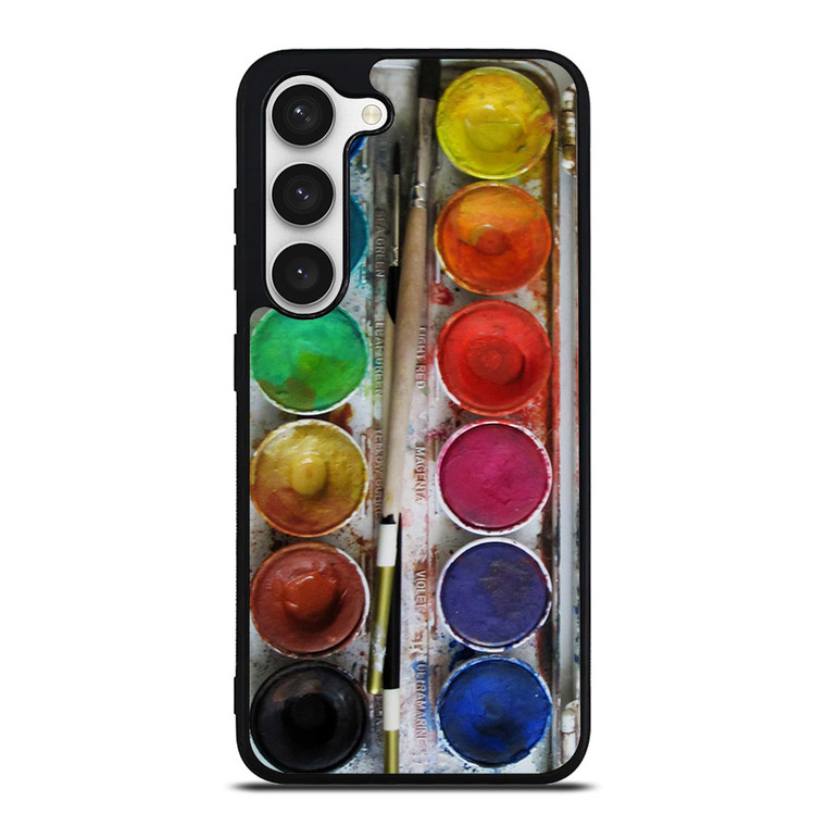 PAINT BOX WATERCOLOR Samsung Galaxy S23 Case