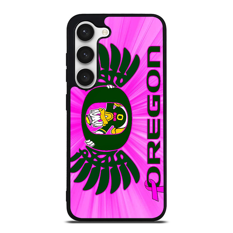 PINK GIRLS OREGON DUCKS Samsung Galaxy S23 Case