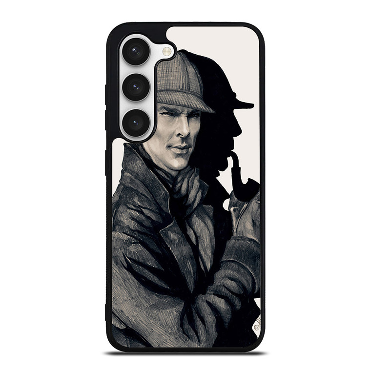 SHERLOCK HOLMES ART Samsung Galaxy S23 Case