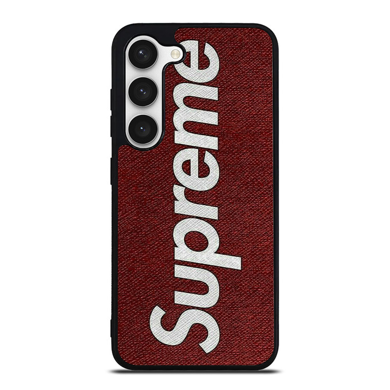 SUPREME LOGO ON CANVAS Samsung Galaxy S23 Case