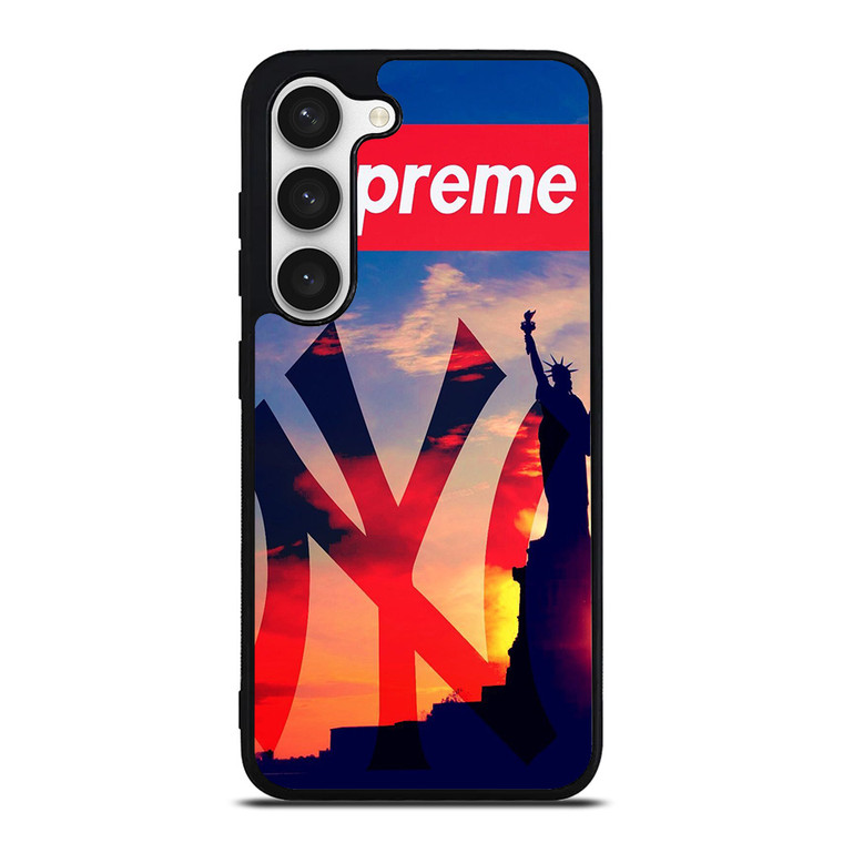 SUPREME NEW YORK LOGO Samsung Galaxy S23 Case SUPREME NEW YORK LOGO Samsung Galaxy S23 Case