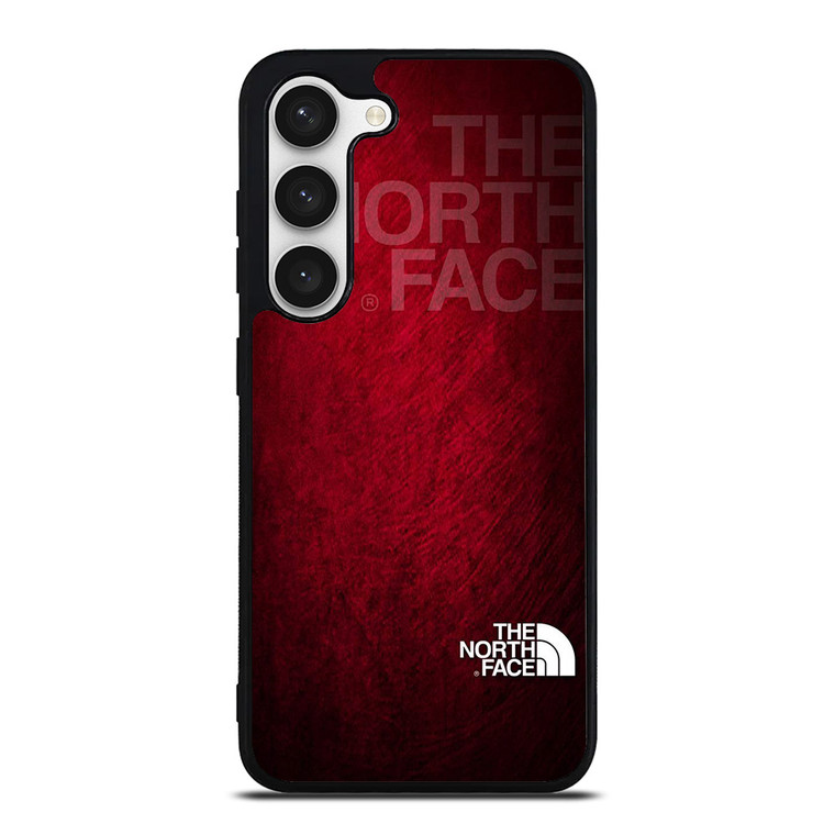 THE NORTH FACE LOGO RED GRUNGE Samsung Galaxy S23 Case THE NORTH FACE LOGO RED GRUNGE Samsung Galaxy S23 Case