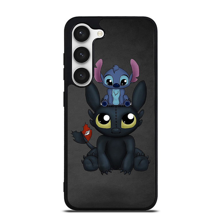 TOOTHLESS AND STITCH 2 Samsung Galaxy S23 Case