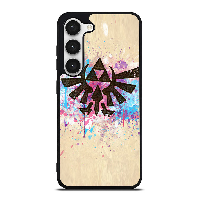 TRIFORCE SPLASH EMBLEM ART Samsung Galaxy S23 Case
