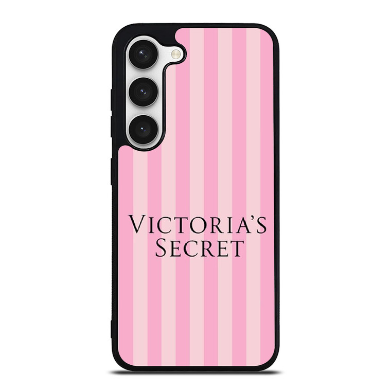 VICTORIA'S SECRET LOGO PINK STRIPE Samsung Galaxy S23 Case