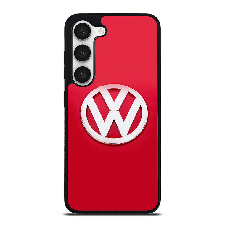 VW VOLKSWAGEN LOGO RED Samsung Galaxy S23 Case